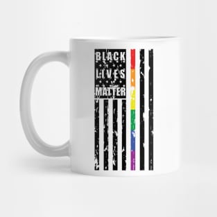 Black Queer Lives Matter - Black Mug